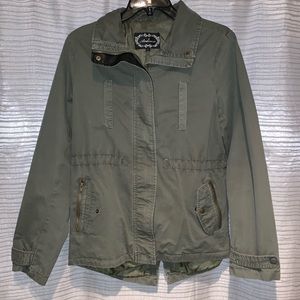 Army green jacket